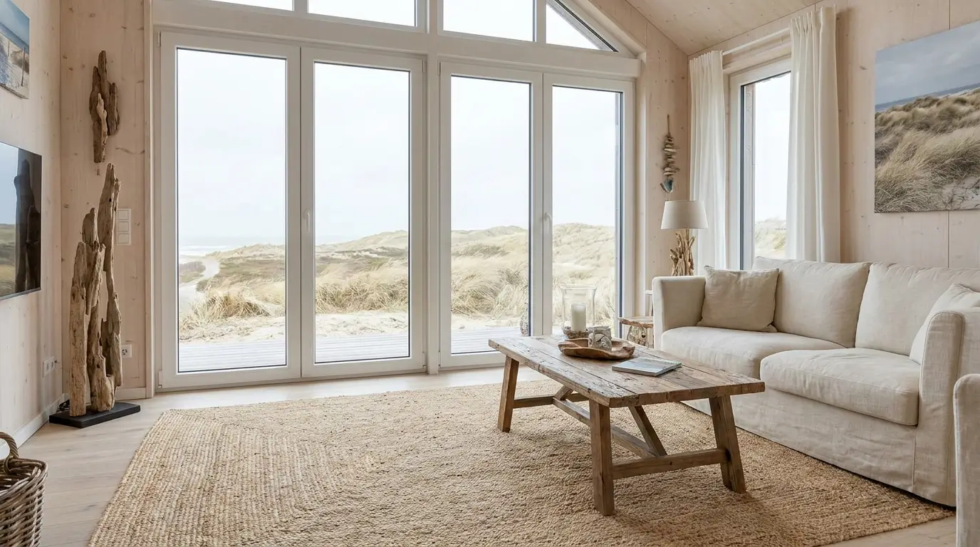 Beispiel einer Google-optimierten Direktbuchungsseite für eine Ferienwohnung an der Nordseeküste